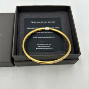 Women’s Dean Davidson pave hinge bangle bracelet